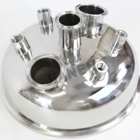 トライクランプ半球形フタ