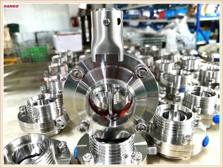 Pneumatic Butterfly Valve With C-TOP